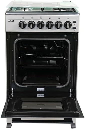 Akai Full Safety Cooking Range, Stainless Steel - Crma-505Sc, AKAI COOKING RANGE S.STEEL-FULL SAFETY 1 Year Warranty - Image 4