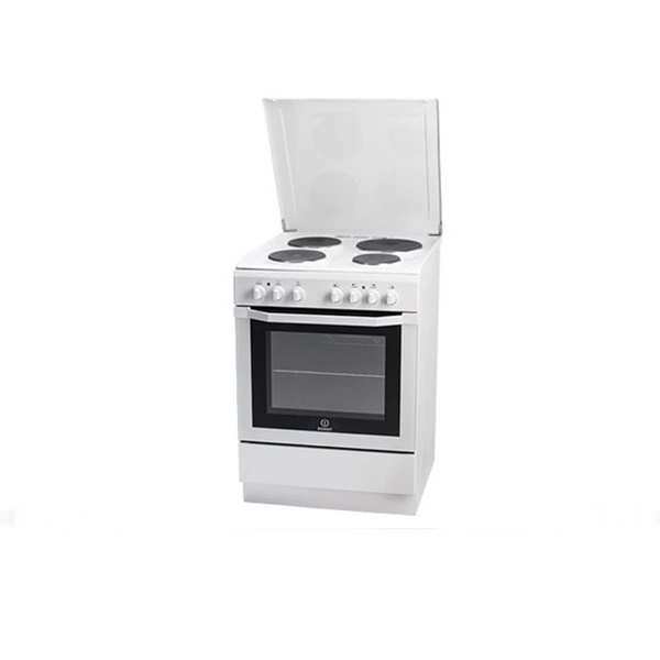 Indesit Electric Cooker 4 Hot Plates 60x60cm I-6E5H2EWEX Made In Poland